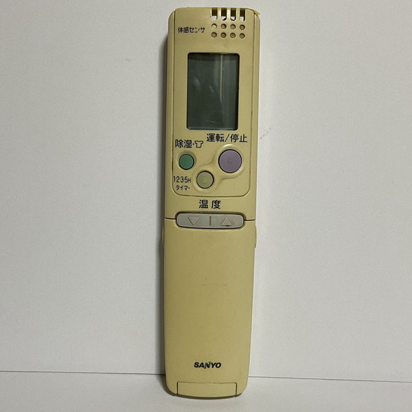 楽天市場】【中古】エアコン リモコン SANYO サンヨー RCS-DT1