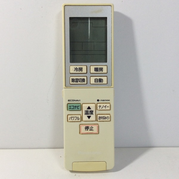 楽天市場】【中古】エアコン リモコン パナソニック Panasonic