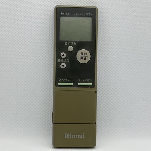 楽天市場】【中古】エアコン リモコン Rinnai リンナイ CRMC-A219JBE0