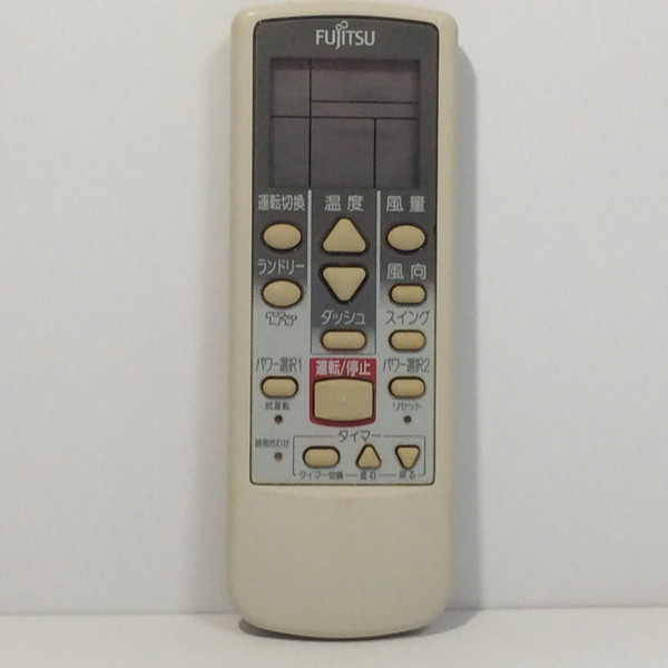 楽天市場】【中古】エアコン リモコン 富士通 FUJITSU AR-EC6 蓋なし