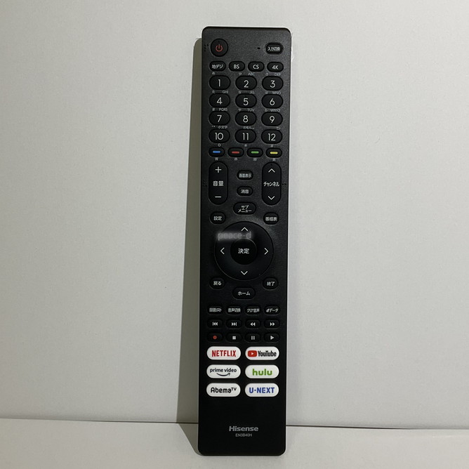 Hisense　純正リモコン　EN3B40H ハイセンス Hisense EN3B40H テレビ用リモコン 純正 TV : Room