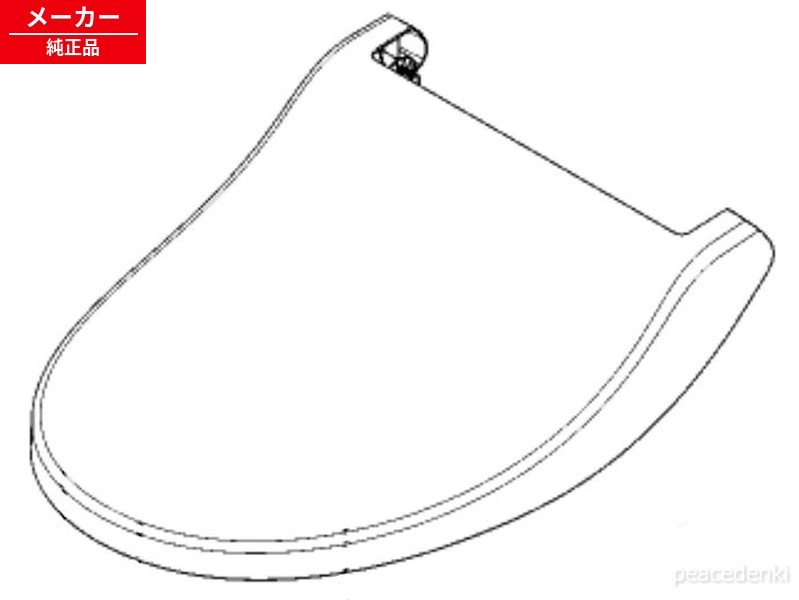 ADL646SCF8CS パナソニック 温水洗浄便座 便ふた(パステルピンク) 【純正品・新品】｜ピース電器