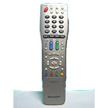 楽天市場】【中古】シャープ ビデオリモコン GA104SA : ピース電器