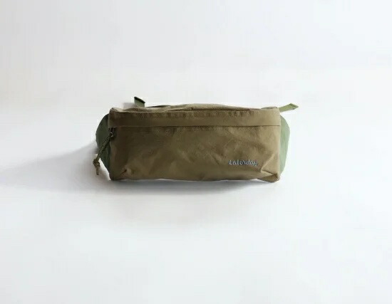 LABORDAY レイバーデイWAIST BAG御徒面子 KHAKI-BLACK