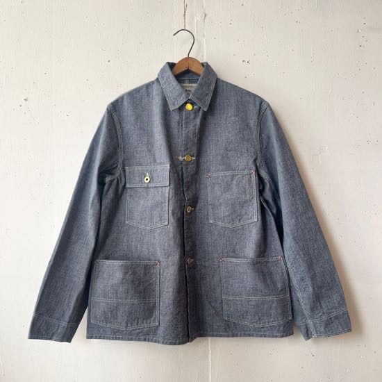 【WARE HOUSE】一点物　ヘリンボーン　カバーオール　ジャケット　ワッペン 169124705.jpg?cmsp_timestamp=