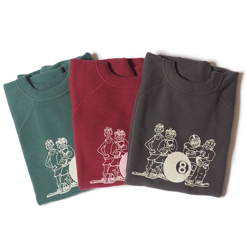 WAREHOUSE \u0026 CO. 御召しもの棲み家Lot 4084 半袖SW 8BALL2ND-HAND セコハン 半袖スウェットメンズ レディース