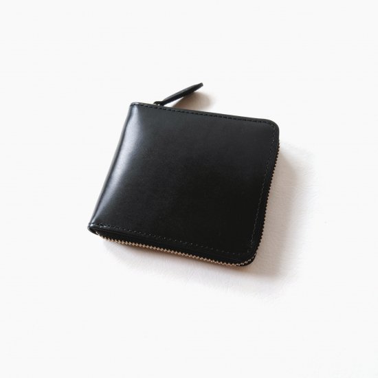 【 再入荷 】SLOW herbie -round short wallet- 紙入れ 革紙入れ メンズ レディース 二つ折り なめし革手工芸品