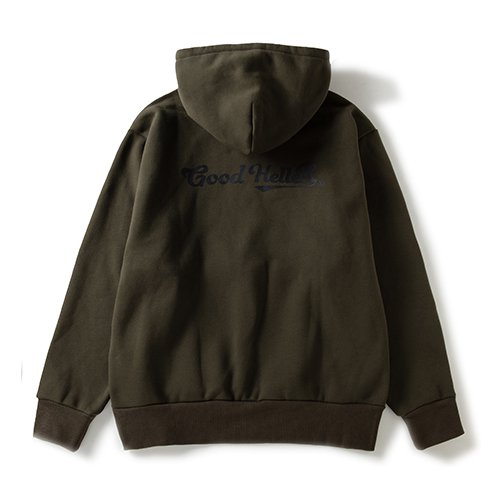 GOOD HELLER グッドヘラー HEAVY WEIGHT LOGO SWEAT PARKA スウェット パーカー