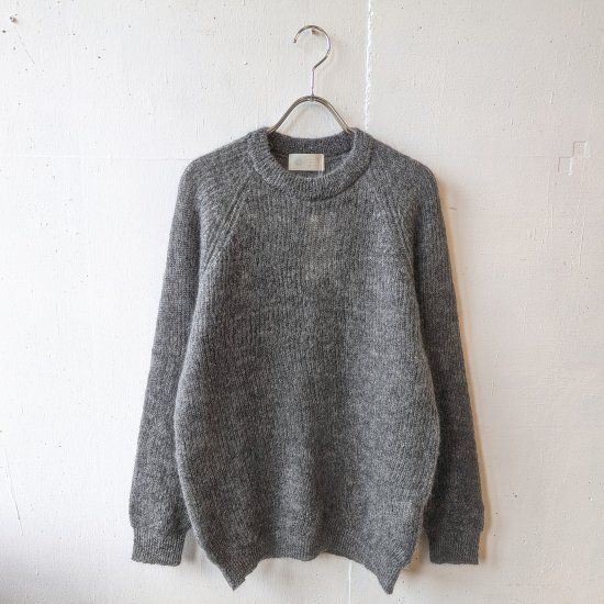 【 新色入荷 】soglia ソ後ろ側PORTMIX Kid Mohair Sweater編み物 プルオーバーメンズ  レディース