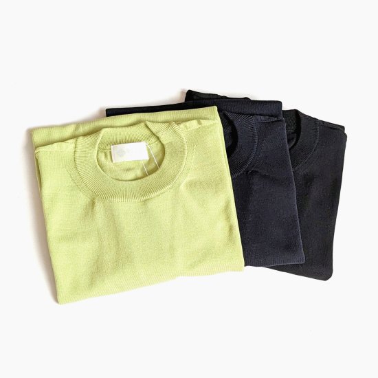 soglia ソリア COTTON FIT Seamless Knit T-shirtトップス ニットメンズ レディース｜CANVAS.