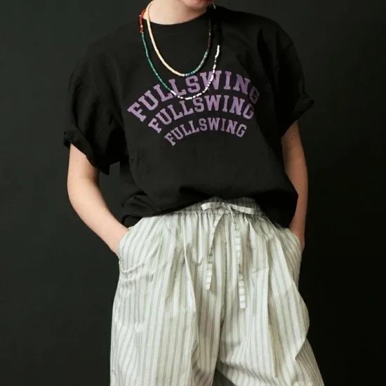 Le Melange  ルメランジュ JHANKSON×Le Melange 二人三脚Tee  レディース