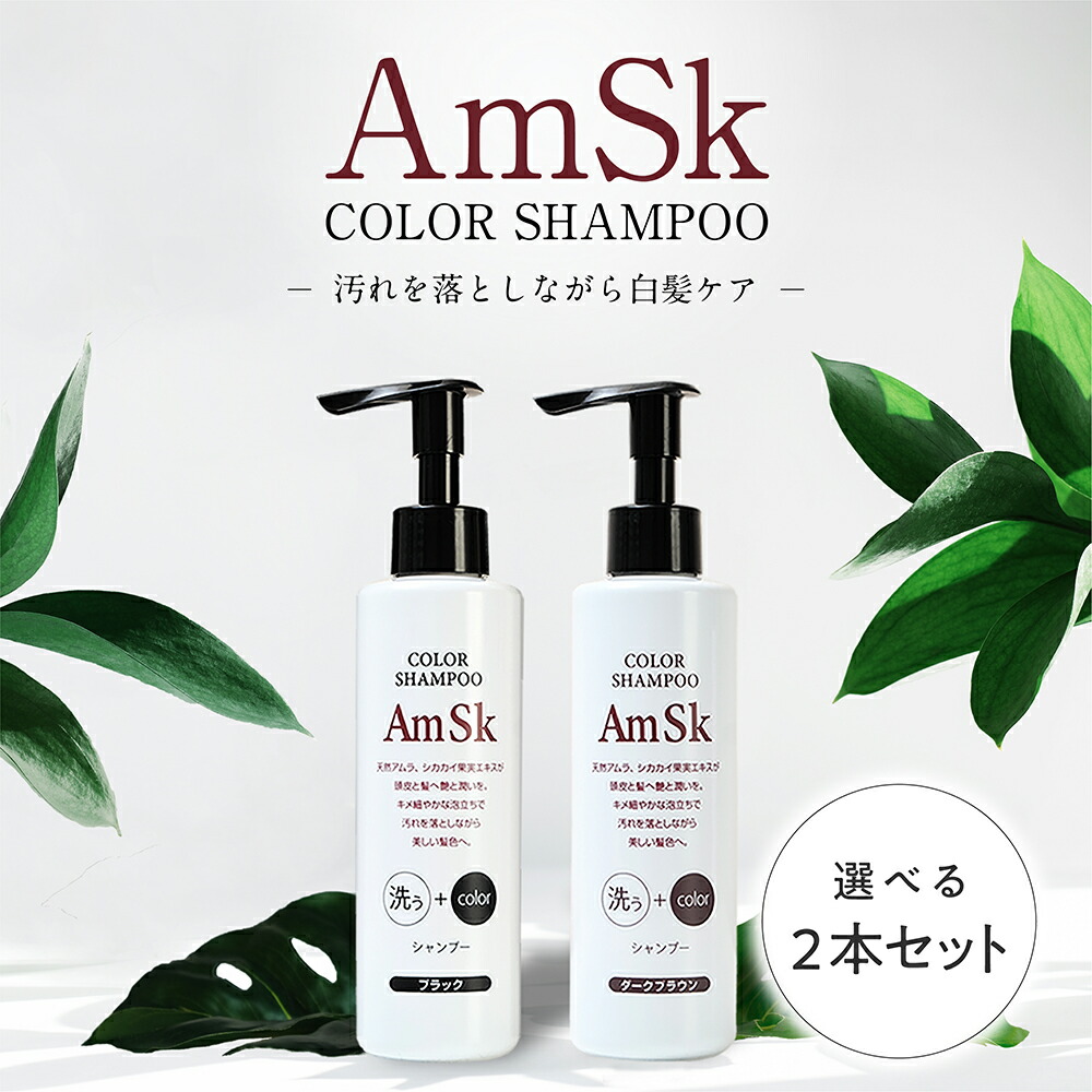 楽天市場】詰替用500ml 白髪染め シャンプー ヘアカラー