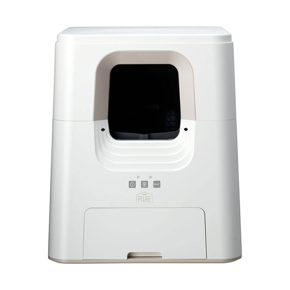 【GEX ジェックス】 PURE CAT AUTO TOILET  猫用自動小銃室内用便器
