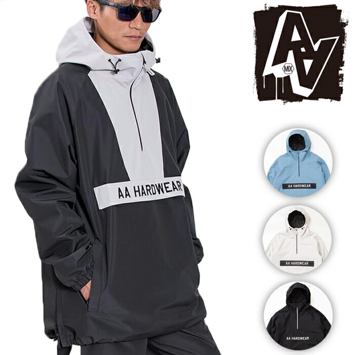 予約中！】 2022-23 AA HARDWEAR CO. TEAM ANORAK JACKET Black Off