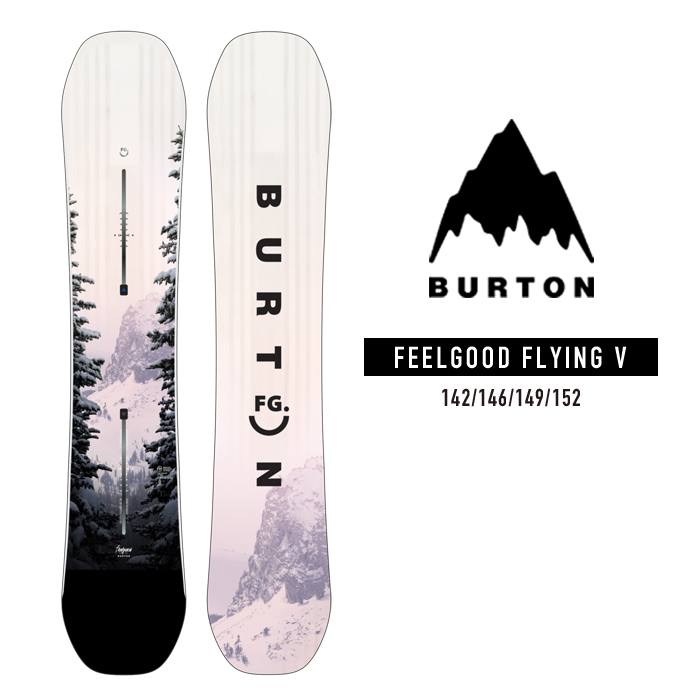 BURTON FEELGOOD FLYING V 21-22 2022｜ボード www.smecleveland.com