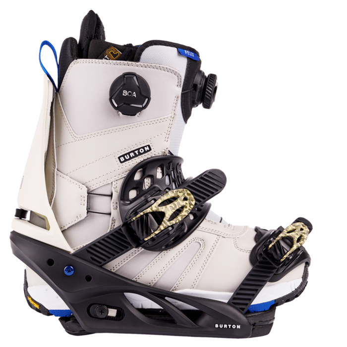 2022-23 BURTON LEXA X Re:Flex LIGHT BLACK STOUT WHITE LOGO