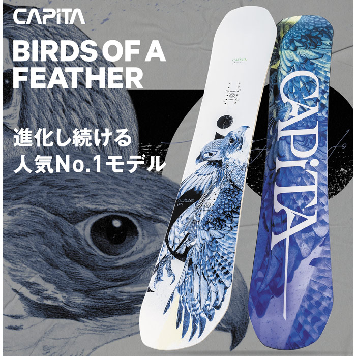 人気商品！】 2022-23 CAPITA BIRDS OF A FEATHER SNOWBOARD