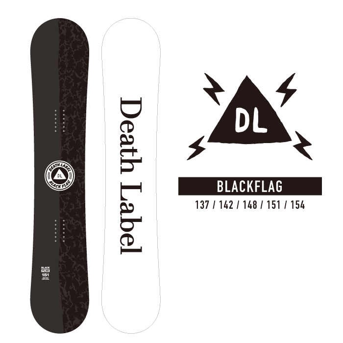 特別送料無料！】 2022-23 DEATH LABEL BLACK FLAG スノーボード 板