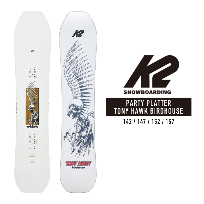 超特価SALE開催 2022-23 K2 PARTY PLATTER TONY HAWK BIRDHOUSE