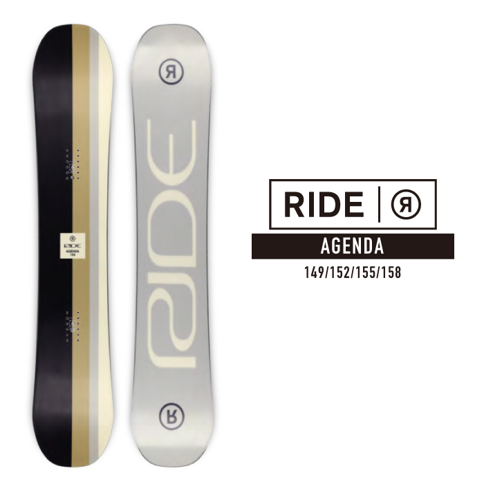 21-22RIDE AGENDA スノーボード 149cm - ボード