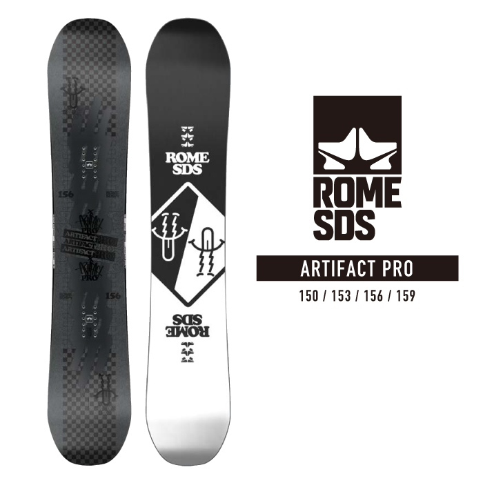 【楽天市場】2022-23 ROME SDS ARTIFACT PRO Snowboards スノーボード 板 メンズ ローム