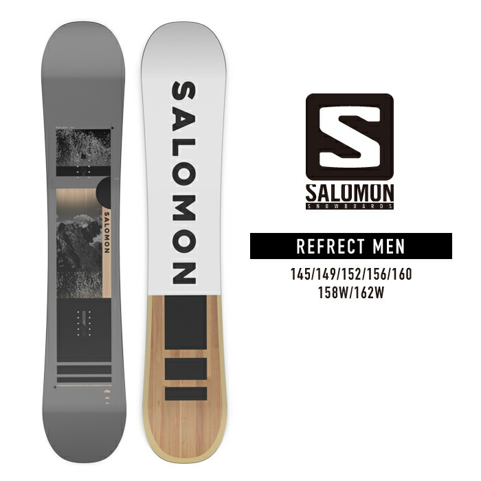 2022-23 SALOMON REFLECT MEN スノーボード 板 サロモン リフレクト メン 2023 SNOWBOARDS 日本正規品  予約商品 89％以上節約