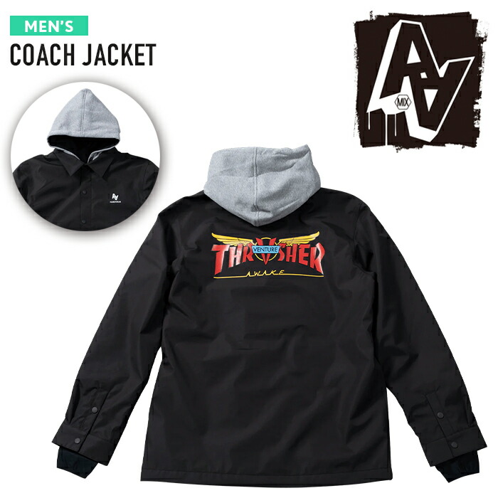 楽天市場】ダブルエー AA スノーボードウェア COACH Jacket