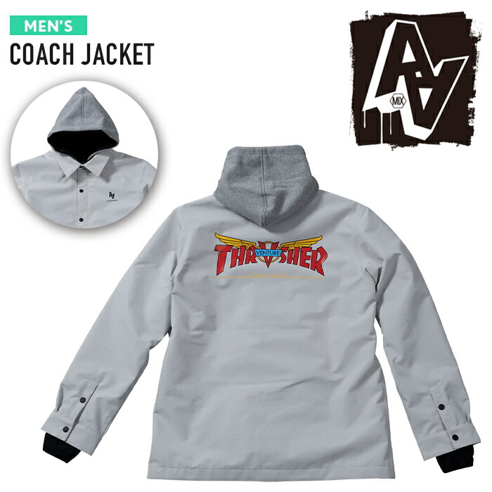 楽天市場】AA HARD WEAR 23-24 COACH JACKET 【THRASHER