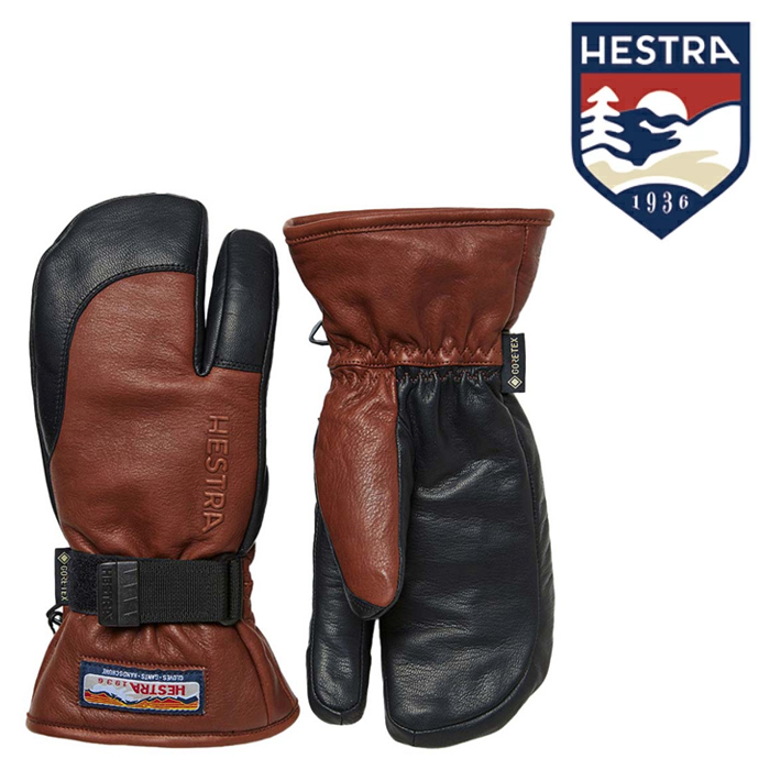 楽天市場】2023-24 HESTRA 3-Finger GTX Full Leather Brown ヘストラ 