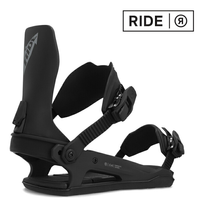 RIDE C-2（ブラック）M　24-25　メンズ　バインディング 初心者-中級 2025 RIDE ライド C-2 シー シリーズ BLACK 24-25 スノーボード