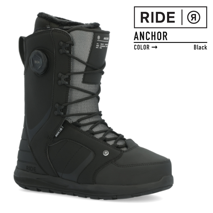 【楽天市場】2022-23 RIDE ANCHOR BLACK メンズ スノーボード