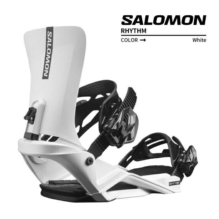 楽天市場】2022-23 SALOMON RHYTHM White スノーボード ビンディング バインディング サロモン リズム ホワイト 2023  日本正規品 : Woven