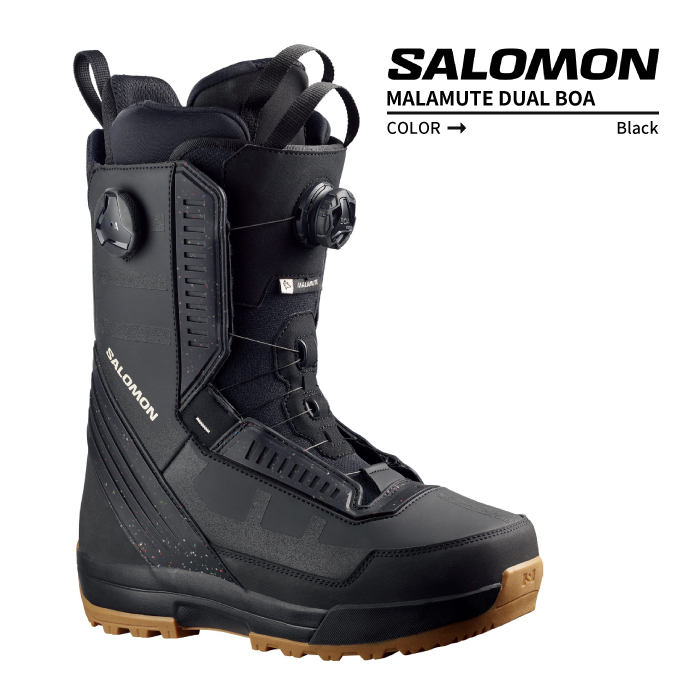 楽天市場】2023-24 SALOMON ECHO DUAL BOA WIDE Spray Green/Black/Hot