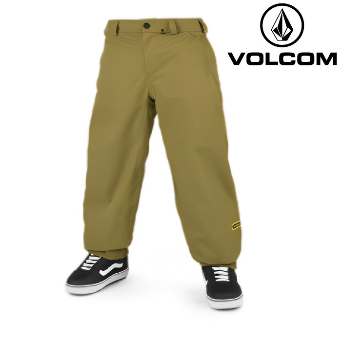 2023-24 VOLCOM ARTHUR PANT MOS-Moss G1352413 メンズ スノーボード パンツ ウェア 2024 日本正規品｜Woven