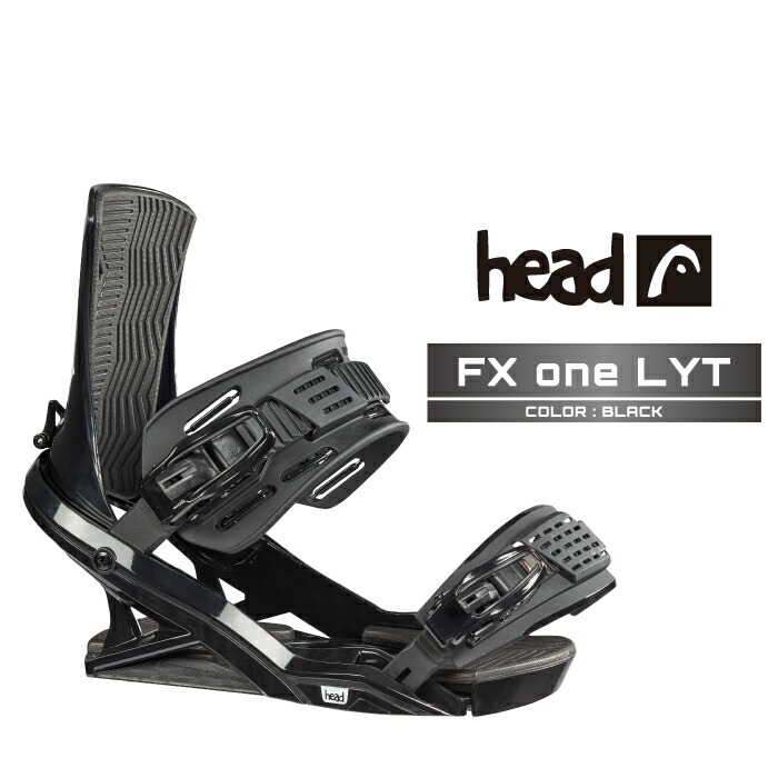HEAD　FX ONE LYT BLACK エフエックスワン HEAD ヘッド FX ONE LYT BLACK エフエックスワン (341211) 23-24