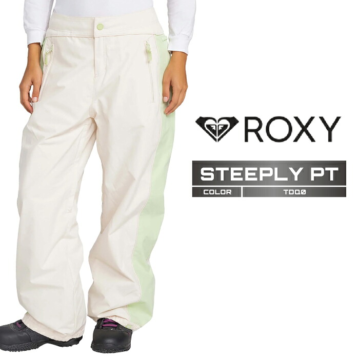 2024-25 ROXY STEEPLY PT TDQ0 ロキシー スノーボード ウェア パンツ レディース 24-25 日本正規品|Woven