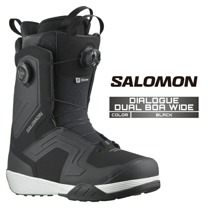 楽天市場】2024-25 SALOMON DIALOGUE LACE SJ BOA Black / Black