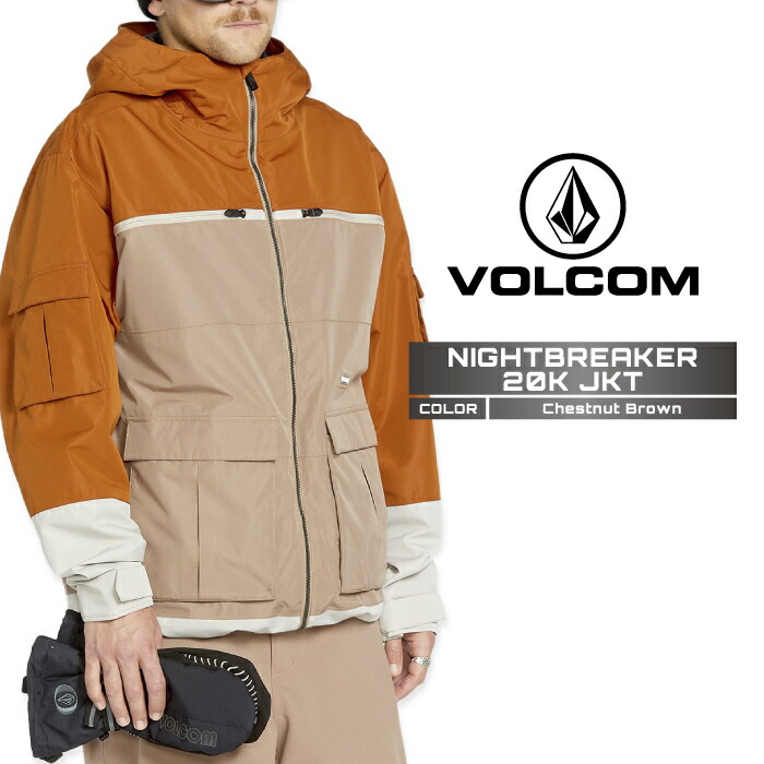楽天市場】23-24 VOLCOM ボルコム MENS NIGHTBREAKER JACKET