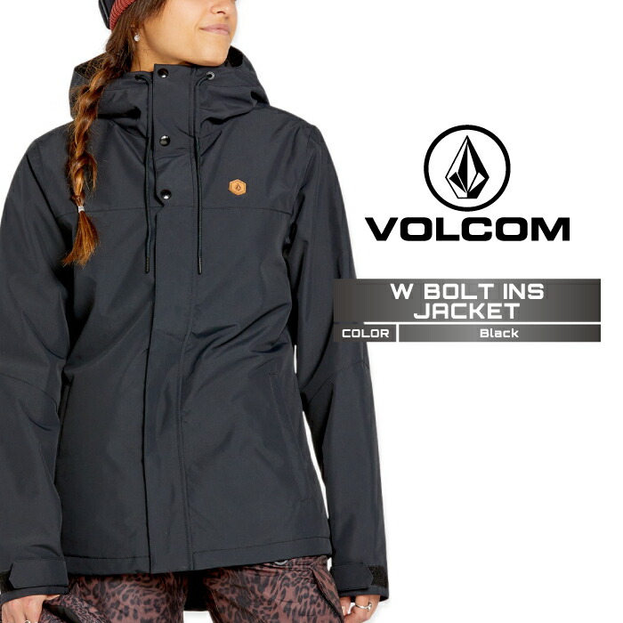 未使用 ボルコム BOLT INS スノーボードウェア レディース ジャケットS VOLCOM 23-24 VOLCOM/ボルコム BOLT INS jacket レディース 防水
