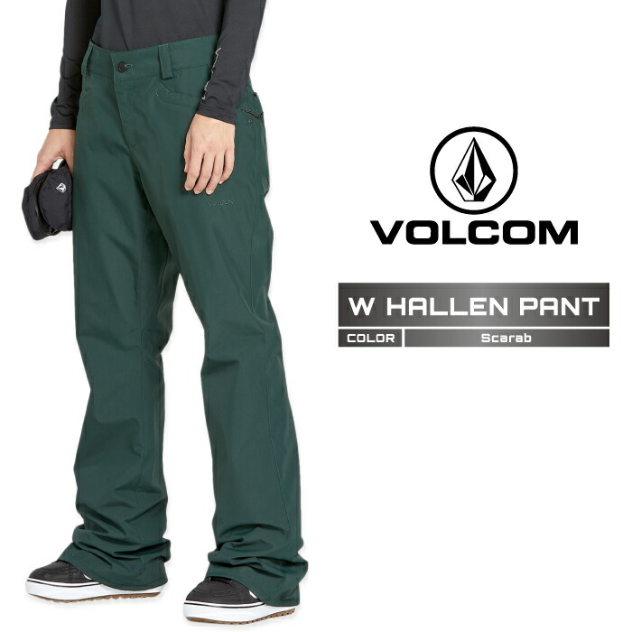 2024-25 VOLCOM HALLEN PANT Scarab ボルコム スノーボード ウェアー パンツ レディース 24-25 2025 日本正規品 11,483円