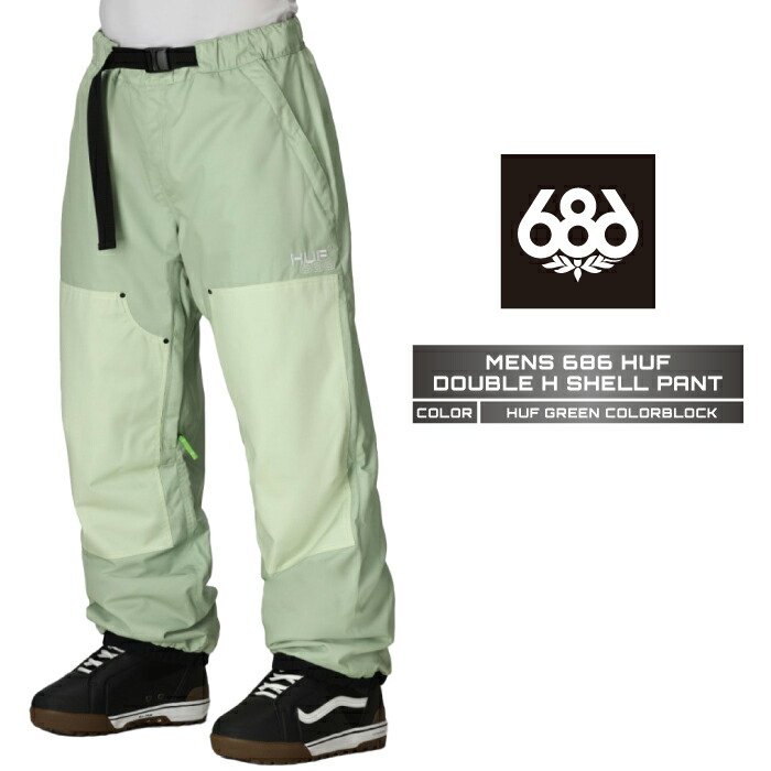 楽天市場】【発送可能】25-26 686 686 x Huf Double H Jacket シックス