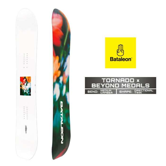 2025-26 BATALEON TORNADO BEYOND MEDALS バタレオン トルネード ビヨンド メダルズ スノーボード 板 メンズ 25-26 日本正規品画像