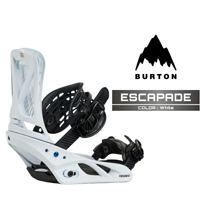 2025-26 BURTON WOMEN'S ESCAPADE White バートン エスカペイド スノーボード ビンディング バインディング レディース 日本正規品 25-26