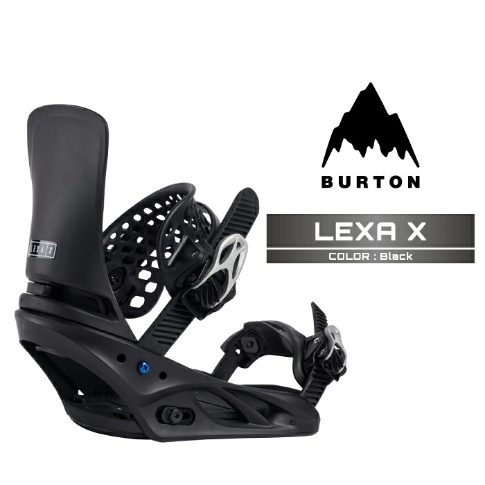 2025-26 BURTON WOMEN'S LEXA X Black バートン レクサ エックス スノーボード ビンディング バインディング レディース 日本正規品 25-26
