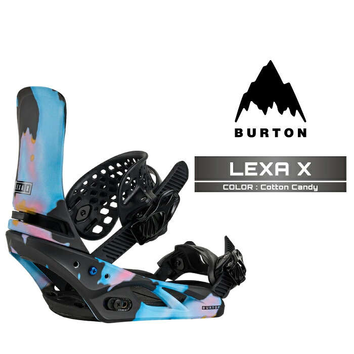 2025-26 BURTON WOMEN'S LEXA X Cotton Candy バートン レクサ エックス スノーボード ビンディング バインディング レディース 日本正規品 25-26