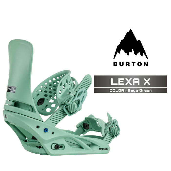 2025-26 BURTON WOMEN'S LEXA X Sage Green バートン レクサ エックス スノーボード ビンディング バインディング レディース 日本正規品 25-26