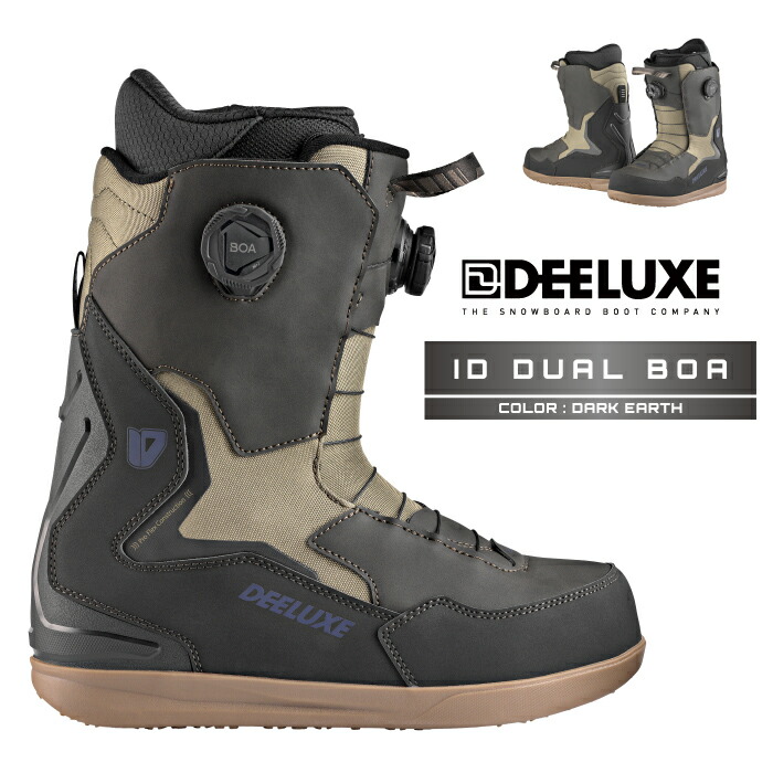 楽天市場】2023-24 ID DUAL BOA DEELUXE SNOWBOARD BOOTS BLACKディー