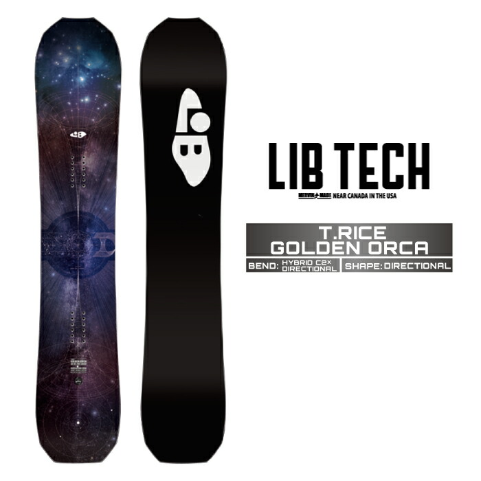 楽天市場】LIBTECH SNOWBOARD 25‐26 T.RICE ORCA リブテック