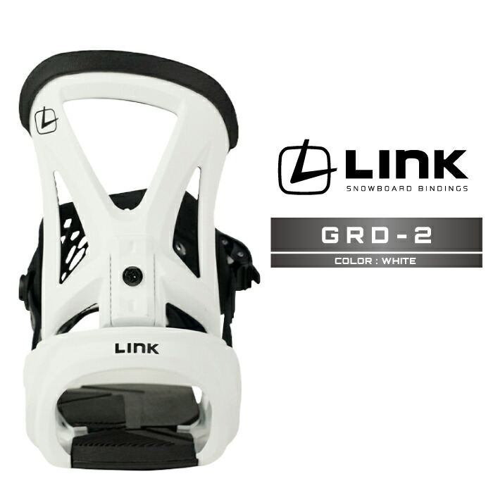 2025-26 LINK GRD-2 White リンク スノーボード バインディング ビンディング メンズ レディース 25-26 日本正規品｜Woven