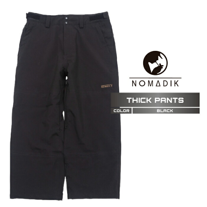 最終値下げ　NOMADIK 777pants BLACK XLサイズ NOMADIK 24-25 NOMADIK/ノマディック 777 pant メンズ